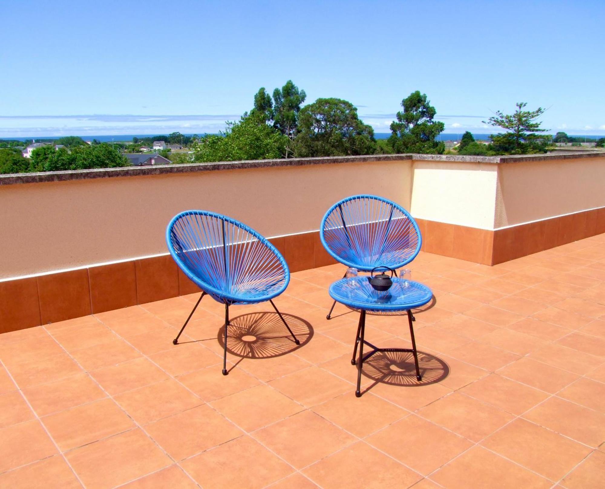 Atico Vacaciones Ribadeo Apartamento Exterior foto